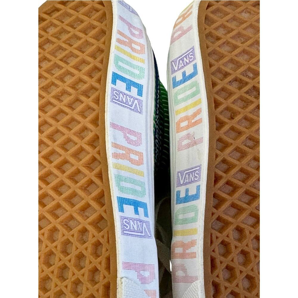 VANS Pride LGBTQ Rainbow Sk8-Mid Tops Sneakers Cushioned Insoles Shoes Sz 7/8.5 - Picture 9 of 11